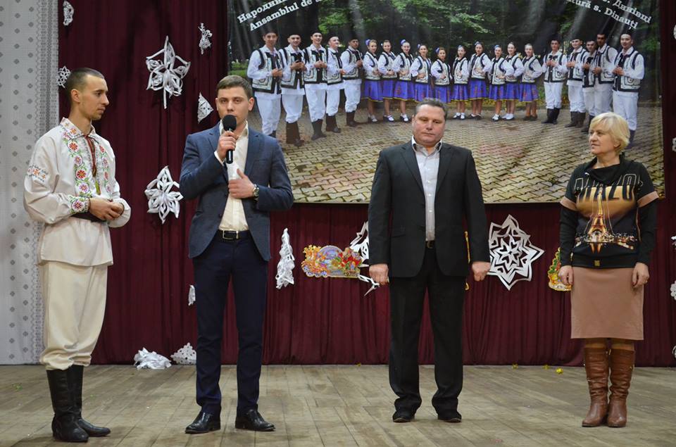 Satul Dinăuți a reunit moldovenii din Ucraina