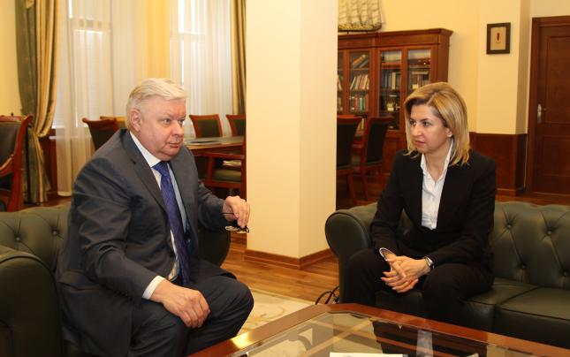A avut loc întîlnirea de lucru a șefului SFM al Rusiei cu başcanul Găgăuziei