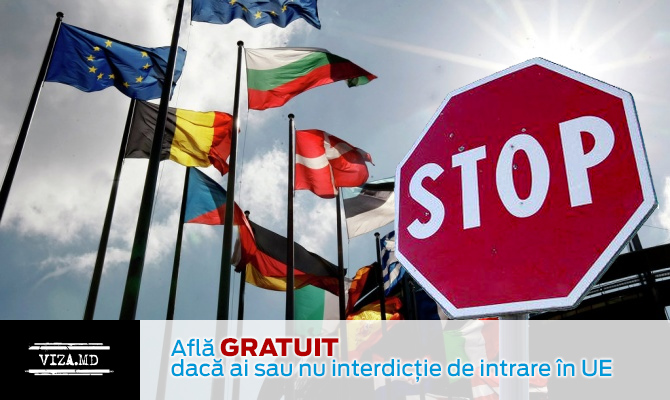 Modalitatea de a controla interdicția de intrare în UE