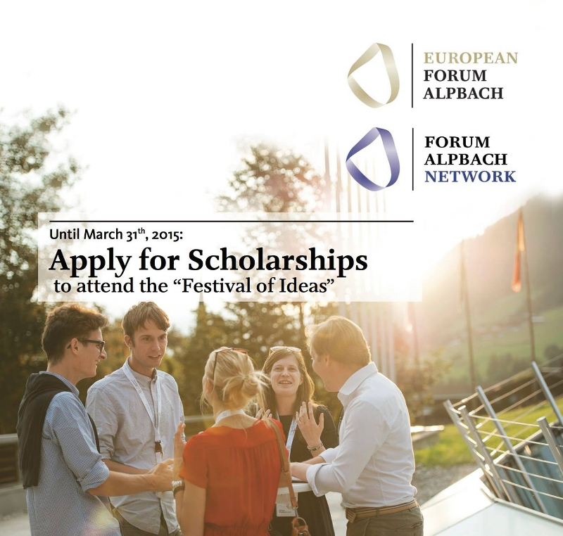 Европейский форум „Alpabach” предоставляет стипендии для студентов и выпускников Молдовы